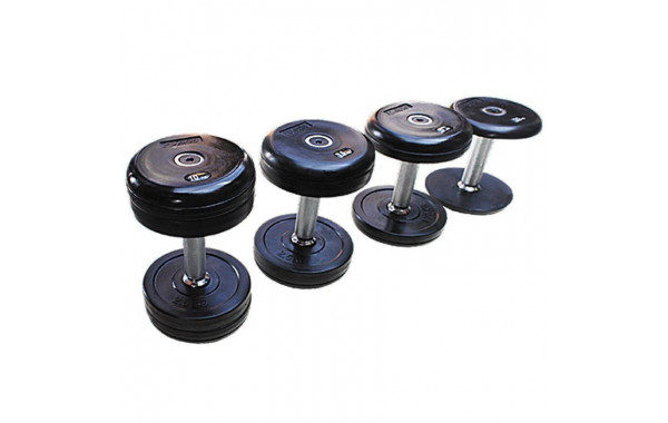 Гантель обрезиненная 40 кг Grome Fitness DB068 600_380