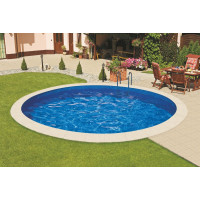 Морозоустойчивый бассейн 360x360x120см Mountfield Ibiza круглый 53328 голубой