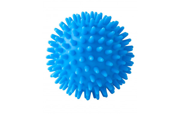 Мяч массажный d8см BaseFit GB-601 синий 600_380