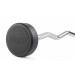 Штанга неразборная обрезиненная 20 кг. Изогнутый гриф VictoryFit VF-DX5200 75_75