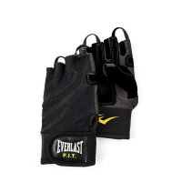 Перчатки для фитнеса Everlast FIT Weightlifting P00000713 черныйсерый