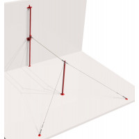 Перекладина гимнастическая пристенная эконом DSAthletic