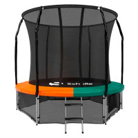 Батут 2,44м Scholle Space Twin 8FT Space GO8FT Green\Orange