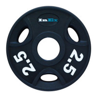 Диск обрезиненный Inex GMAX с 3 выступами, 2,5 кг GRP-N-2,5KG плоская наклейка