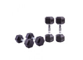 Гексагональные гантели 10кг Live Pro Hex Dumbbell LP8005-10, пара