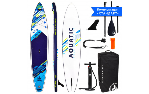 Сапборд Alpha Caprice WX-1200 Aquatic blue 12,6D 600_380