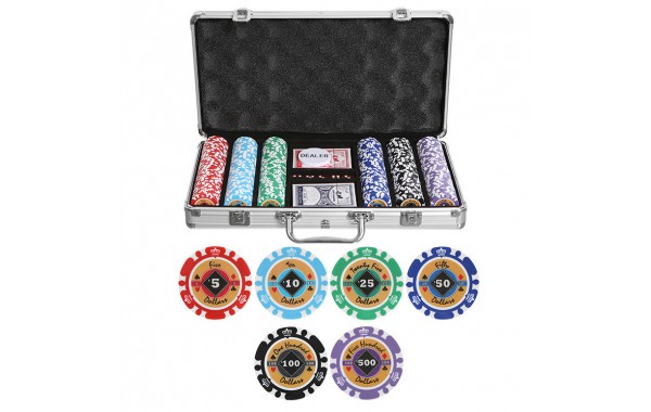 Набор для покера Partida Crown на 300 фишек 600_380