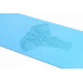 Коврик для йоги 185x68x0,4 см Inex Yoga PU Mat полиуретан c гравировкой PUMAT-137 синий 75_75