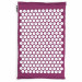 Набор с акупунктурным массажным ковриком Inex Acupressure Mat ACUMAT фиолетовый 75_75