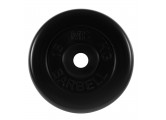 Диск обрезиненный d51мм MB Barbell MB-PltB51-15 15кг черный