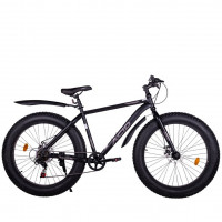 Велосипед 26" Acid F 660 D Black 053971 Flat\Dark Gray