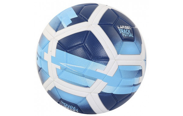 Мяч футбольный Larsen Track Futsal Blue р.4 600_380