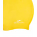 Шапочка для плавания 25DEGREES Nuance Yellow, силикон, подростковый 75_75