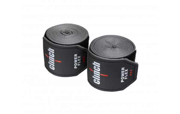 Бинты боксерские 350см Clinch Boxing Hand Wrap Power Flex C239 серый 600_380
