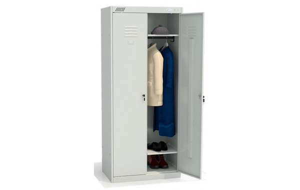 Шкаф для одежды Metall Zavod ШРК-22-800 собранный 185х80х50см 600_380