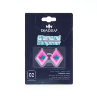 Виброгаситель Diadem Diamond, DD-2-PNK, розовый