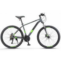 Велосипед Stels Navigator 640 D V010 Антрацитовый/Зелёный 26Ø (м) (LU091518)