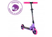 Самокат 145мм Sport Collection CK-SJ145-40 violet (фонарь и наклейка в подарок)
