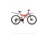 Велосипед Stels Focus 24" MD 18 sp V010 Красный/Чёрный (м) (LU098194)