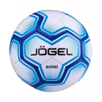 Мяч футбольный Jogel Intro р.5 белый-синий