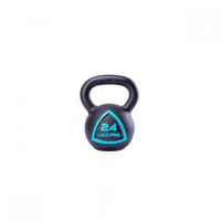 Чугунная гиря 32 кг Live Pro Solid Cast Iron Kettlebell LP8041-32 черный\синий