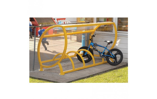 Крытая велопарковка для детских велосипедов Hercules 5660 600_380