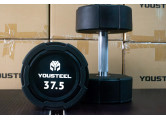 Гантель EVO 37,5кг полиуретановая YouSteel