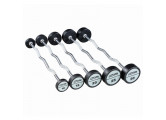 Набор изогнутых полиуретановых штанг LEVEL 10-30кг (шаг 5 кг, 5 шт) Profi-Fit