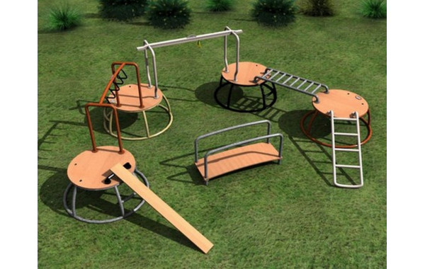 Мобильная детская игровая площадка Ясли-сад Hercules 4884 600_380