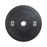 Диск бамперный 51мм, обрезиненный 25кг VictoryFit VF-D51250