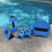 Гантели AQUAJOGGER DeltaBells, среднее сопротивление AP83 75_75