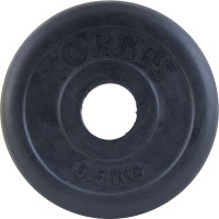 Диск обрезиненный d31 Torres PL506105 0,5 кг черный