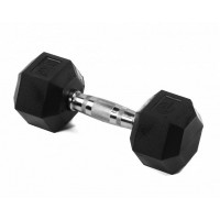 Гантель гексагональная обрезиненная 6кг Lite Weights 3182LW