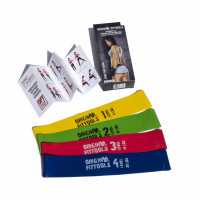 Набор мини-эспандеров длина по окружности 610 мм Original Fit.Tools FT-XLST