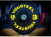 Диск 15кг YouSteel Training PRO черный