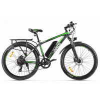 Велогибрид Eltreco XT 850 new 022299-2145 серо-зеленый