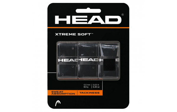 Овергрип Head Xtreme Soft 285104-BL, упаковка 3шт., синий 600_380