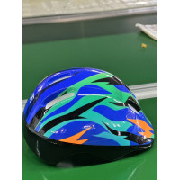 Набор (шлем, защита) Alpha Caprice JE-HP-B880 blue-green