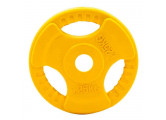 Диск обрезиненный цветной 3 Handle D26 1,25кг Profi-Fit