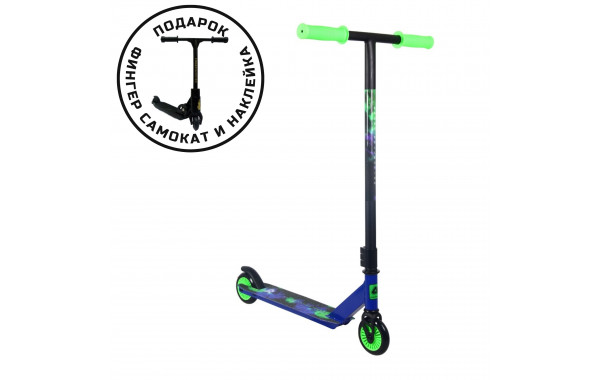 Самокат трюковый 100мм Sport Collection CK-ST100-61 blue 600_380