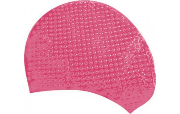 Шапочка для плавания Atemi силикон (бабл), розовая, BS65 600_380