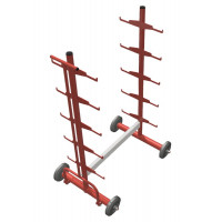 Тележка для транспортировки соревновательных стартовых колодок DSAthletic