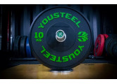 Диск 10кг YouSteel Training PRO черный