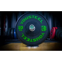 Диск 10кг YouSteel Training PRO черный