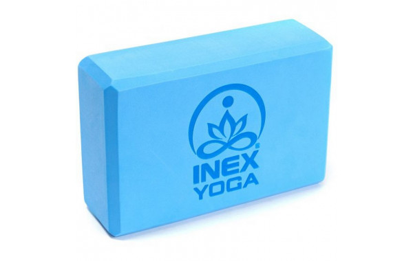 Блок для йоги Inex EVA 3" Yoga Block YGBK3-CB 23x15x7 см, кобальтовый синий 600_380
