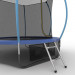 Батут с внутренней сеткой и лестницей EVO Jump Internal 8ft+ нижняя сеть, синий 75_75