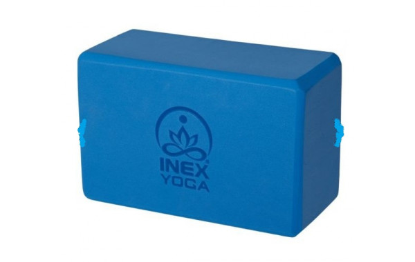 Блок для йоги Intex EVA Yoga Block YGBK-BL137 18,5x6,8x4 см, синий 600_380