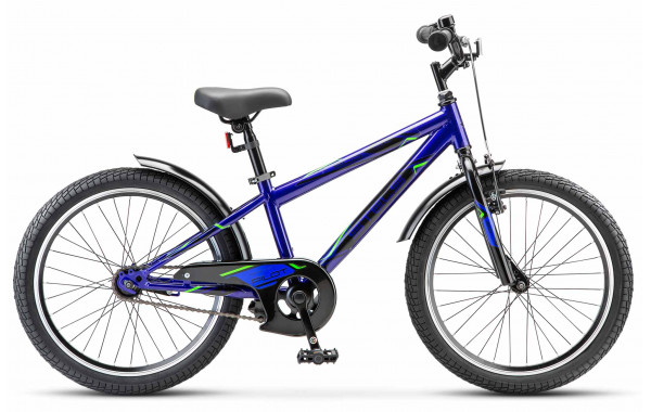 Велосипед 20" Stels Pilot 200 VC Z010 (рама 11) LU098519 Синий 2024 600_380