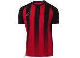 Футболка игровая Jogel Camp Striped Jersey, красный/черный