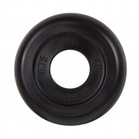 Диск обрезиненный d31мм MB Barbell MB-PltB31-0,75 0,75 кг черный